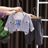 Boys spring and autumn suit set of three